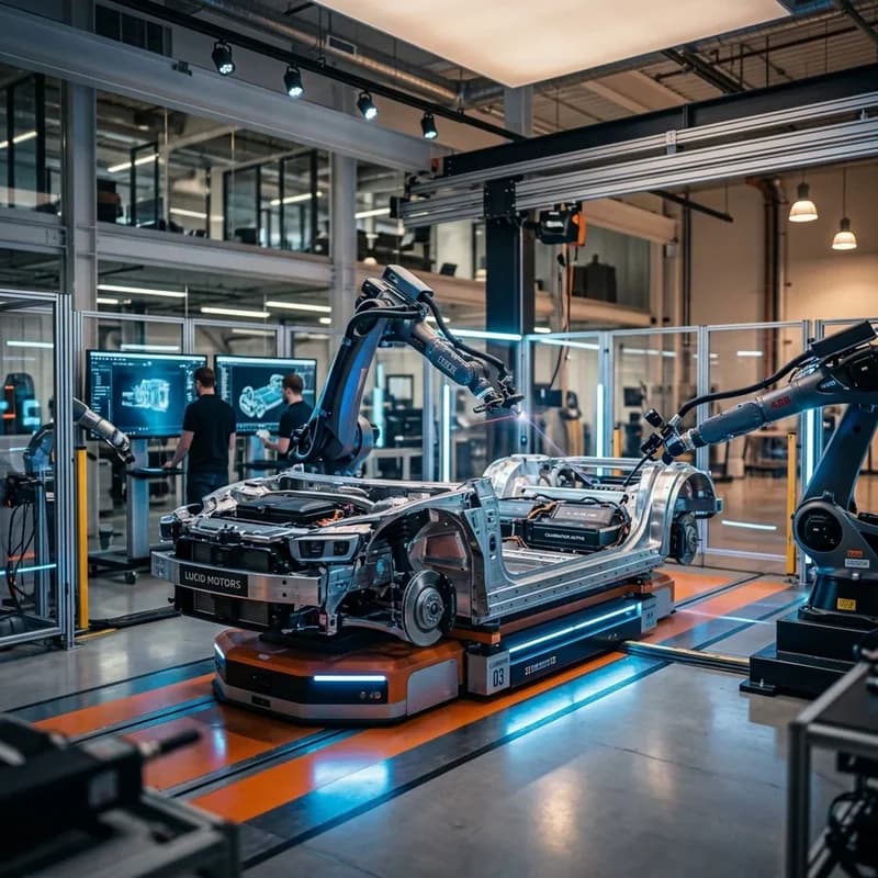Automotive factory robotics assembly tool calibration services