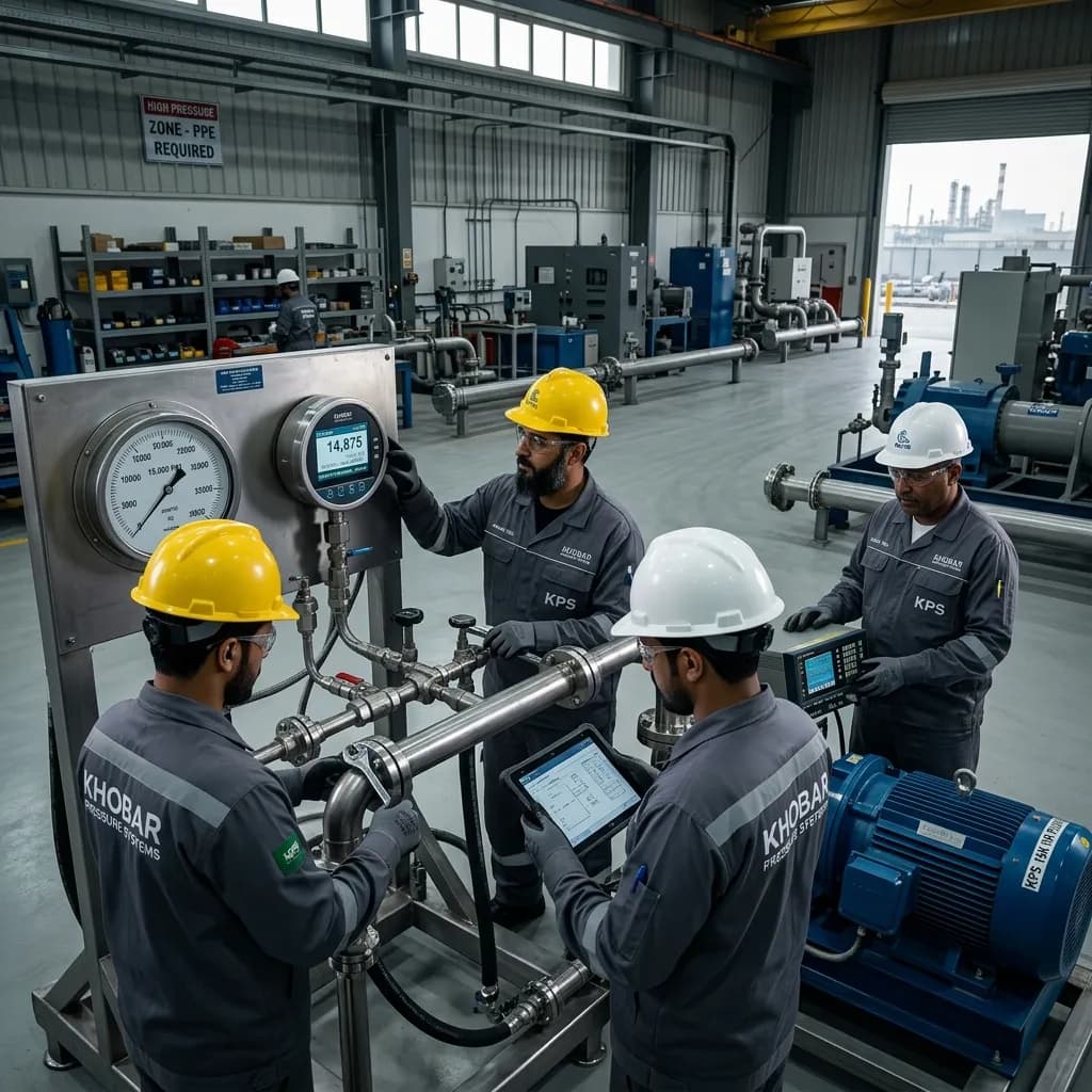High Pressure Testing Companies in Khobar
