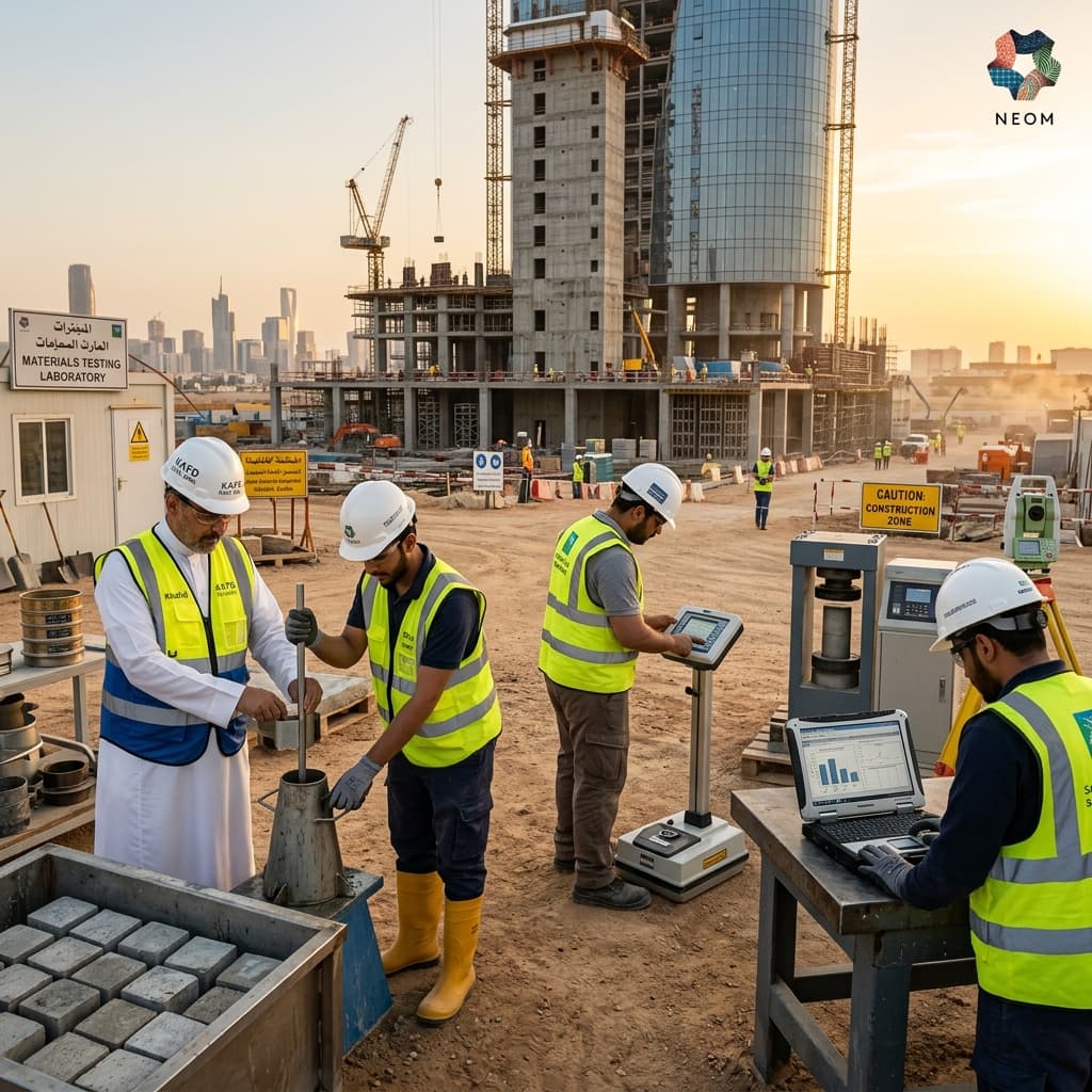 Civil Testing Services in Saudi Arabia