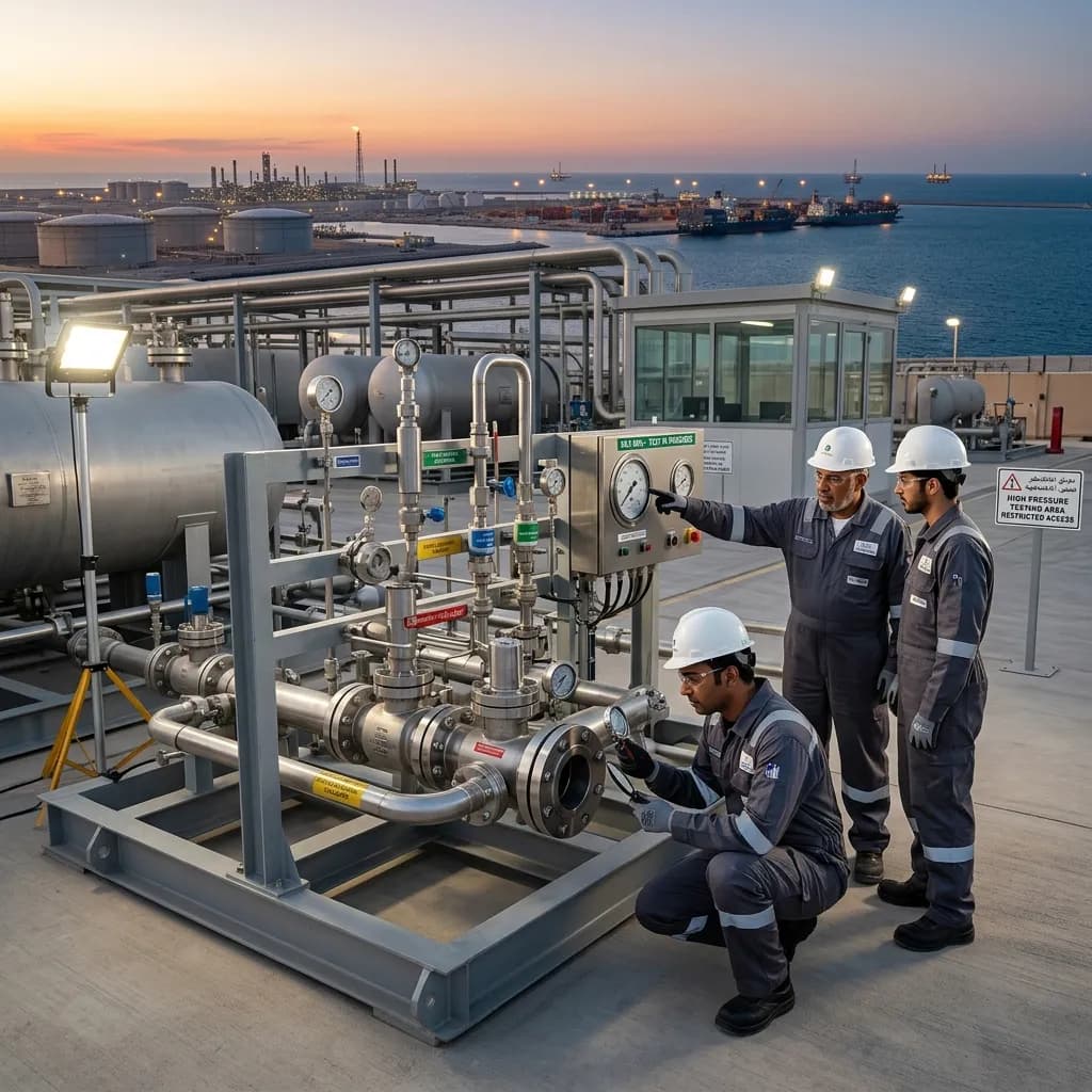 High Pressure Testing Abu Ali