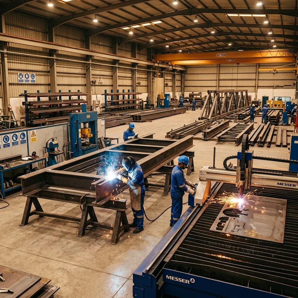 Prime Innovation Steel Fabrication Facility in Dammam