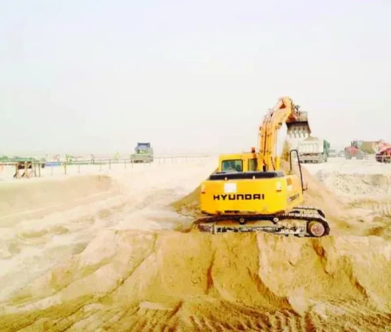 NEOM 40,000 CUM Earthwork excavation and site preparation construction project
