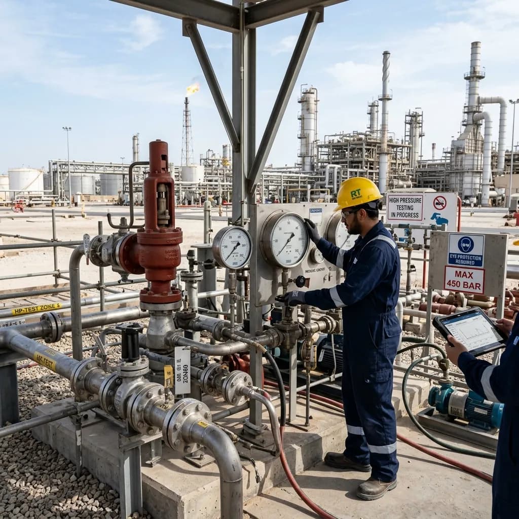 High Pressure Testing Companies in Ras Tanura