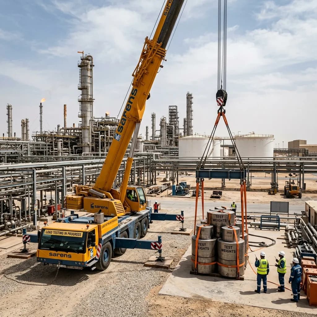 Industrial Load Testing Dhahran