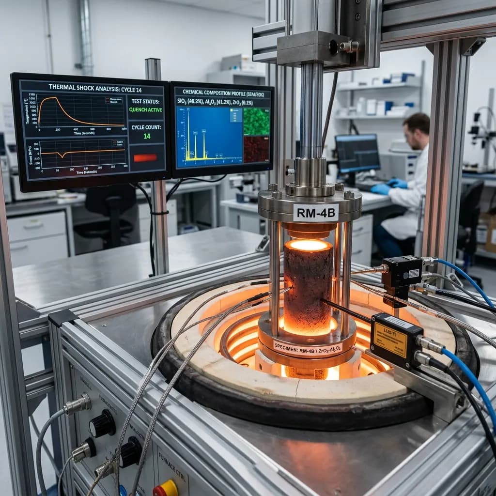 Refractory testing in Ras Tanura