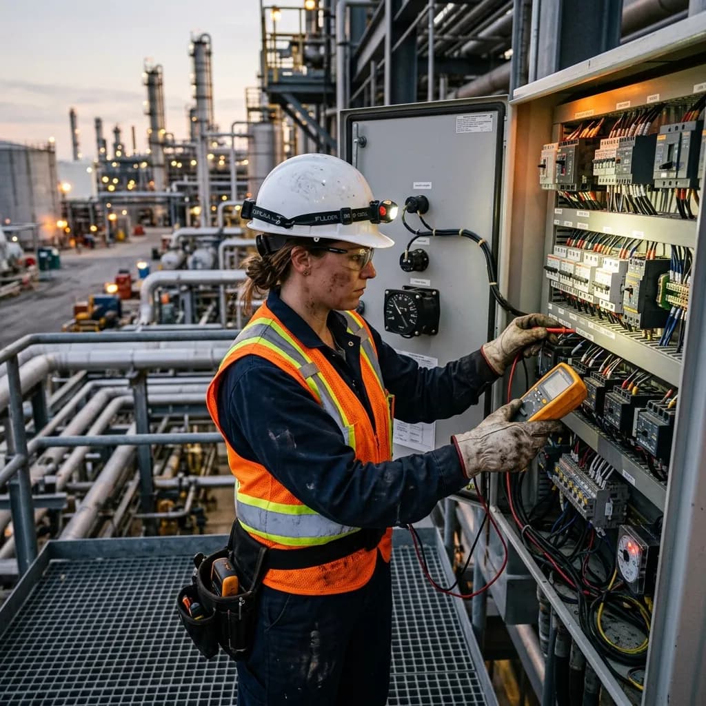 Ras Tanura Refinery Megger Testing